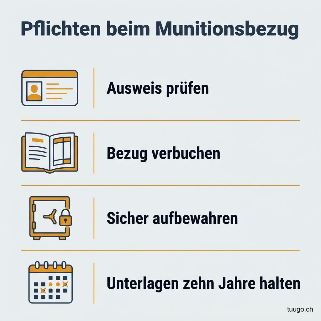 Munition kaufen: Pflichten für Vereine und Gewerbe